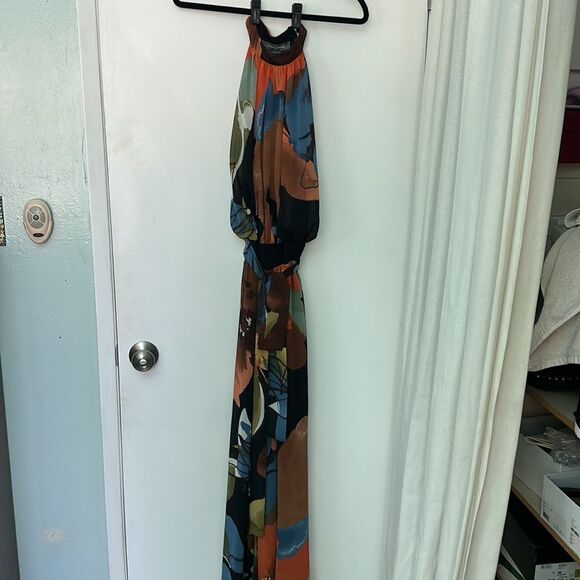 Sandro Ferrone wide leg, high neck jumpsuit - Picture 4 of 7